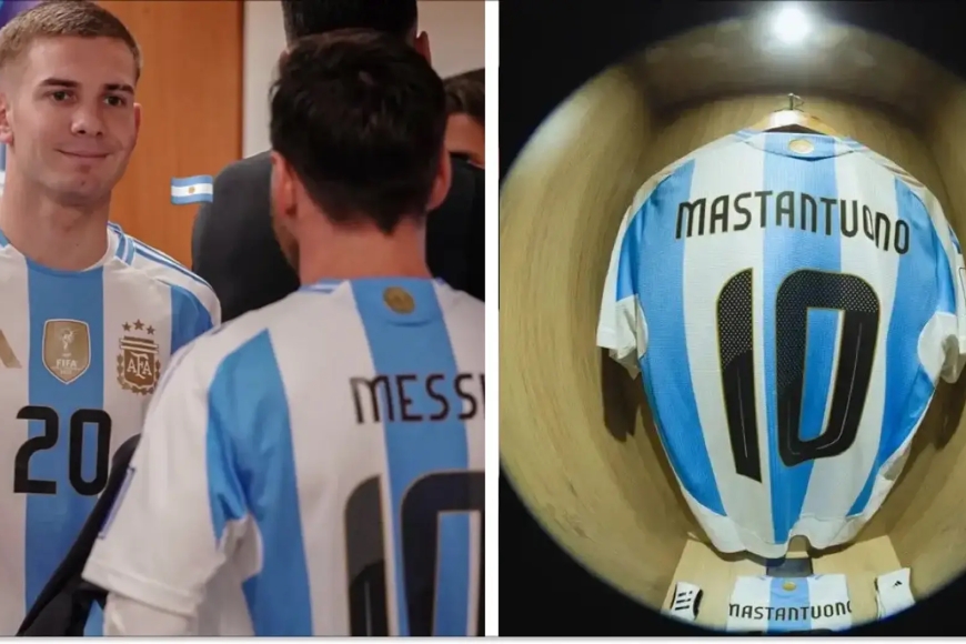 Nimero ya Messi yambawe n'umukinnyi mushya muri Argentine