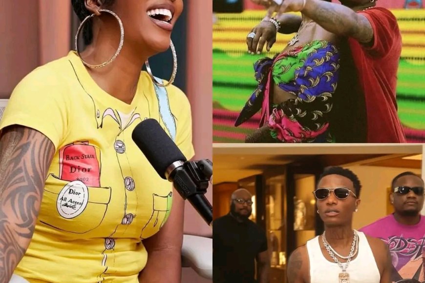 Yamukunze urudashoboka! Tiwa Savage yavuze uko yakunze Wizkid 