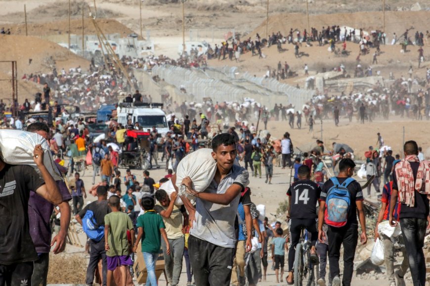 Ibihumbi by’abatuye Gaza bikomeje guhunga ibitero bya Israel