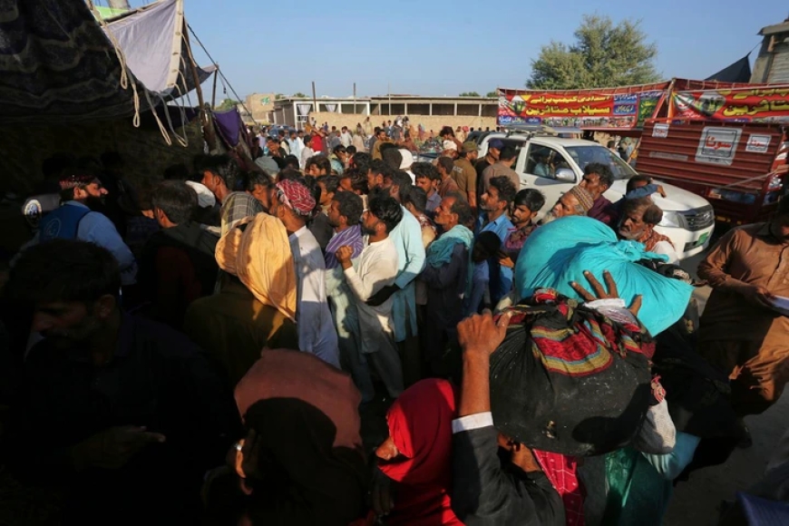 Pakistan: Abarenga miliyoni 2 barasaba ubufasha nyuma yo kwangirizwa n’umwuzure