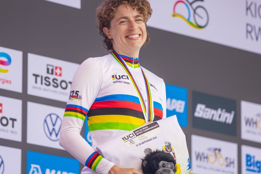 Marlen Reusser yegukanye Shampiyona y’Isi y’Amagare ya 2025 mu bagore mu gusiganwa n’igihe ku giti cy’umuntu (ITT)