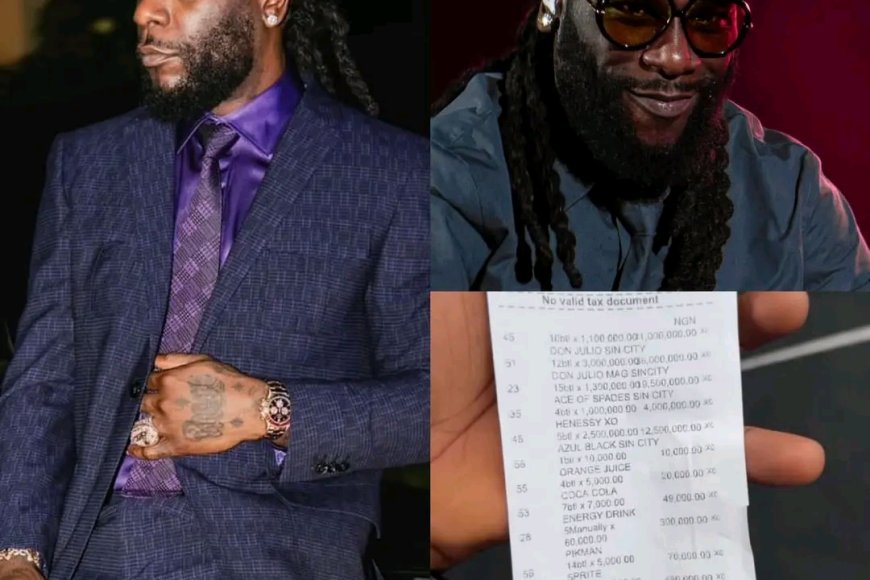 Burna Boy yakoresheje miliyoni 84 mu kabari