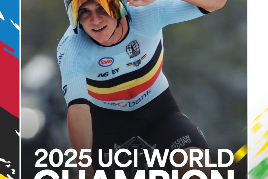 Remco Evenepoel yegukanye ITT ya Shampiyona y’Isi y’Amagare 2025 i Kigali