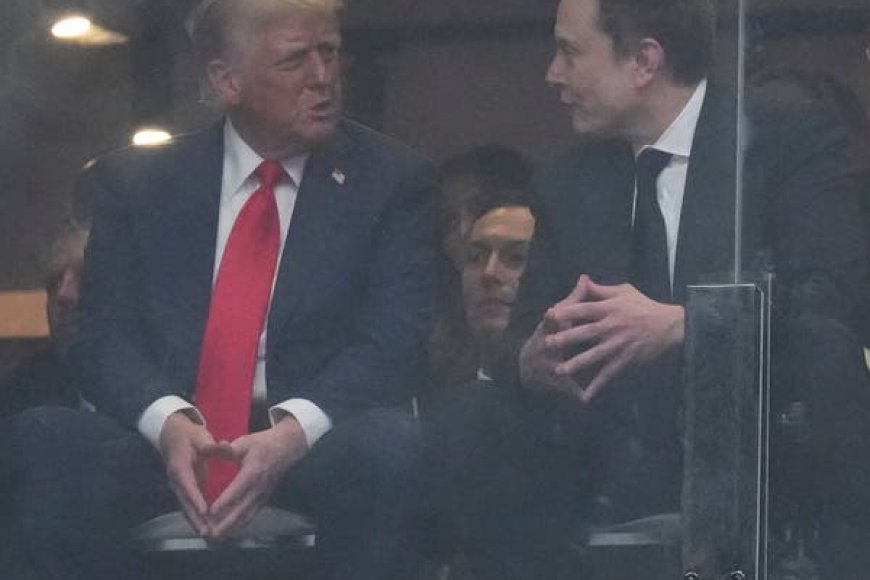 President Donald Trump and Musk Reunite at Charlie Kirk Memorial