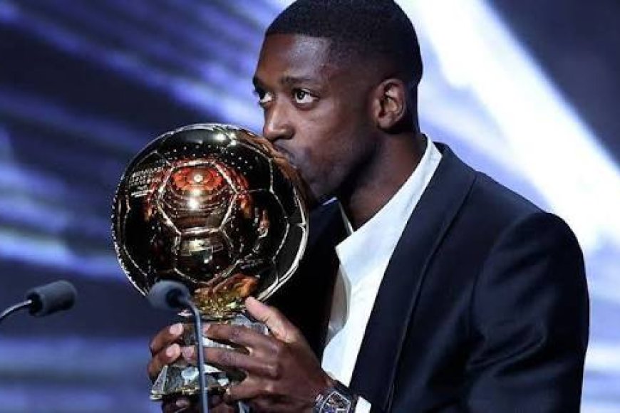 Osmane Dembele yatwaye Ballon d'Or bwa mbere