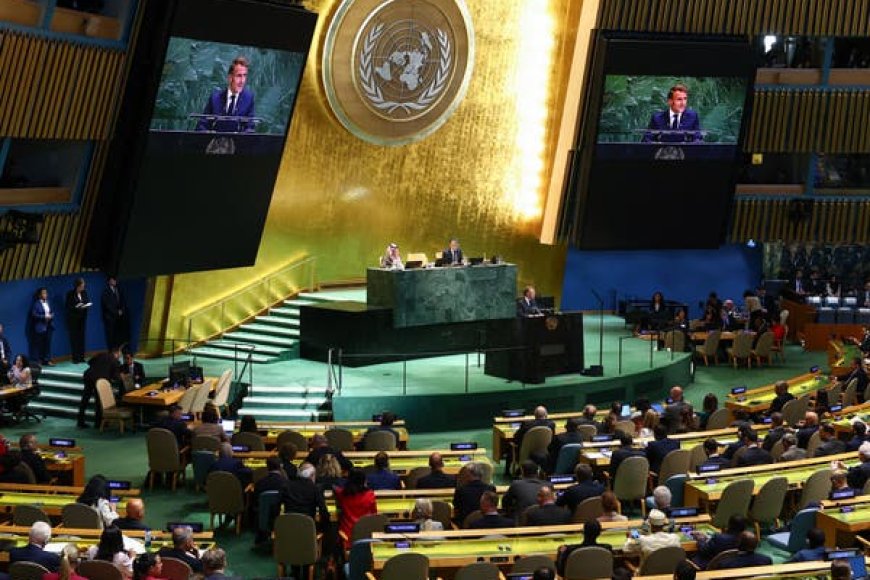France and Allies Recognize Palestinian Statehood at U.N. Summit