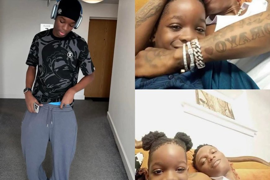 Umuhungu wa Wizkid yinjiye mu muziki 