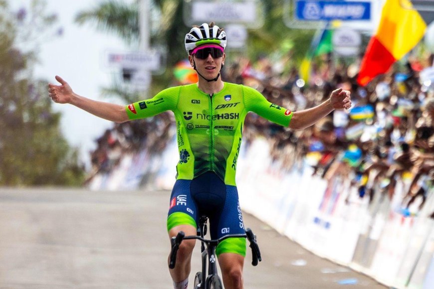 Tadej Pogačar makes history in Kigali, wins 2025 UCI Road World Championships