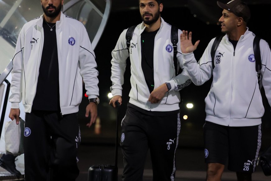 Pyramids FC yitegura gukina na APR FC yageze i Kigali (Amafoto)