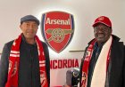 Ruto Pays Tribute to Raila Odinga’s Love for Arsenal During EPL Trophy Tour in Nairobi