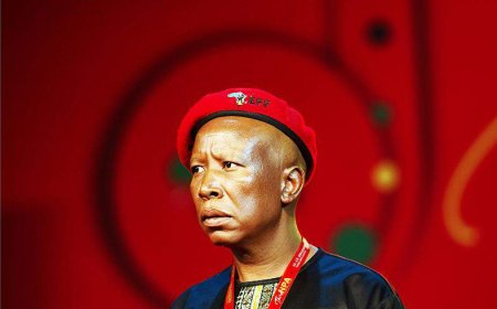Leta ya Afurika y’Epfo yahamije Julius Malema ibyaha byo gukoresha imbunda mu buryo butemewe