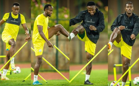 Amavubi yatangiranye imyitozo abakinnyi 9 gusa [AMAFOTO]