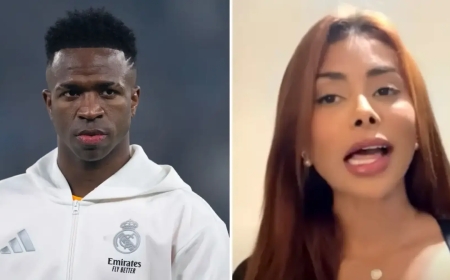 Vinicius Jr yandagajwe n’uwo yashakaga ko basambana ahita asaba imbabazi 