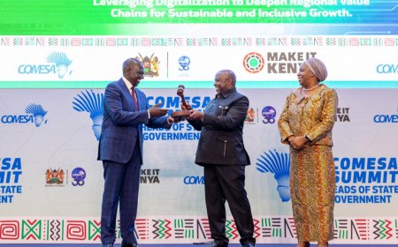 Ruto Takes Over COMESA Leadership, Launches Digital Trade Push and Strengthens Ties with Egypt