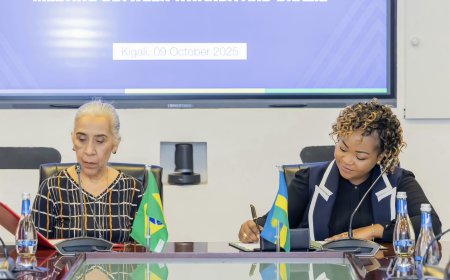 Rwanda and Brazil Deepen Diplomatic Relations and Political Cooperation