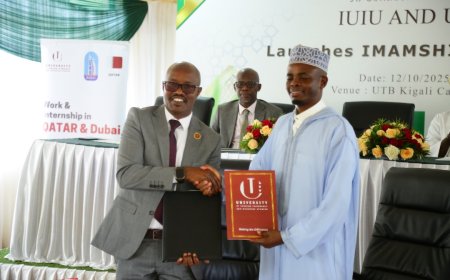 RMC, UTB, and IUIU Launch Training Program for Mosque Leaders in Rwanda
