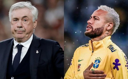 Carlos Anceloti abona Neymar Jr ari umukinnyi azifashisha