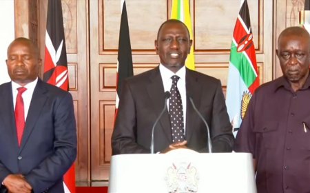 President William Ruto Mourns Raila Odinga, Declares Seven Days of National Mourning