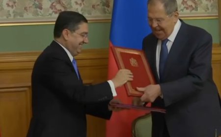 Uburusiya na Maroc byemeranyijwe ubufatanye muri dipolomasi n’umutekano