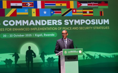 “We Cannot Expect Others to Carry the Responsibility for Africa’s Security”  President Kagame