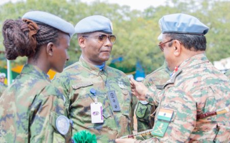 Rwandan Peacekeepers in South Sudan Decorated with Medals of Honor for Outstanding Service
