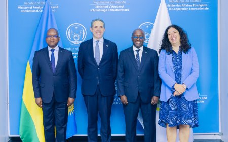 EU yagiranye ibiganiro n’u Rwanda ku mutekano mu karere