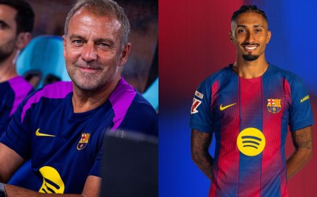 Umutoza na Raphinha ba FC Barcelona ntabwo batewe ubwoba na Real Madrid yabatsinze