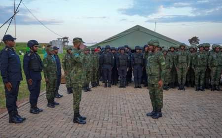 Ingabo n’Abapolisi bari bamaze umwaka muri Mozambique bagarutse mu Rwanda