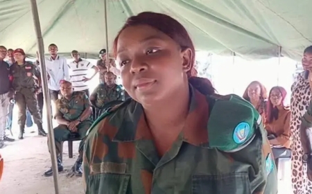 DRC: Umusirikare yakatiwe igifungo cy'umwaka umwe usubitse azira gusomana