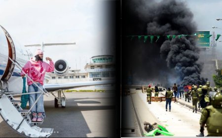 Diamond Platnumz Flees Tanzania as Protests Erupt Over Disputed Election