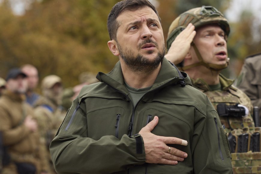 Perezida Zelensky byamukomeranye aterefona Tshisekedi