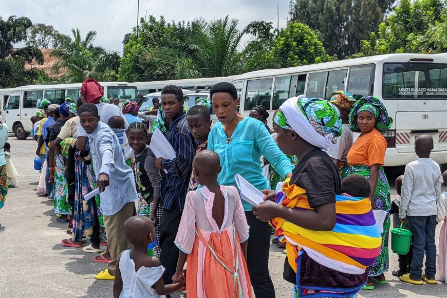 U Rwanda rwakiriye abanyarwanda bakabakaba 400 bari barahejejwe muri Congo na FDLR