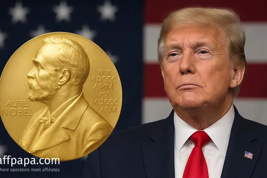 Igihembo cy’amahoro cyitiriwe Nobel kigiye gutangwa: Trump ashobora gutsindwa ku munota wa nyuma
