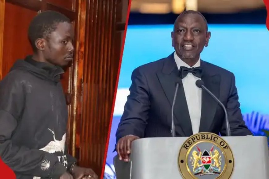 Nairobi: Kijana wa Miaka 19 Aliyepatikana Akiingia Bungeni Kinyume cha Sheria Adai ni Mwana wa Rais Ruto