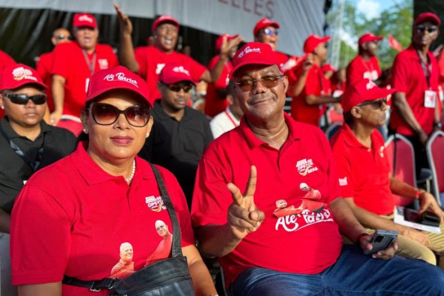 Patrick Herminie ni we watsindiye amatora ya Perezida muri Seychelles