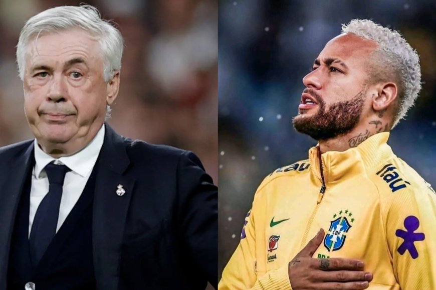 Carlos Anceloti abona Neymar Jr ari umukinnyi azifashisha