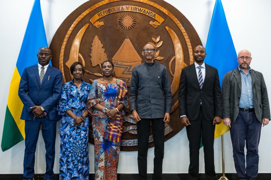 Perezida Kagame yakiriye abayobozi b’ikigo cya Afurika gishinzwe imiti