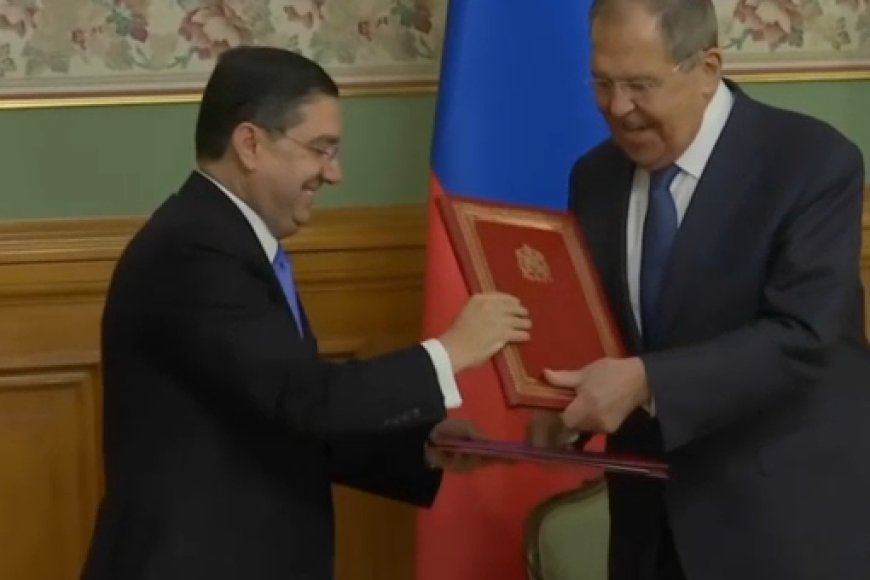 Uburusiya na Maroc byemeranyijwe ubufatanye muri dipolomasi n’umutekano