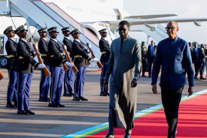 UPDATED: Perezida wa Senegal yageze mu Rwanda mu ruzinduko rw'akazi