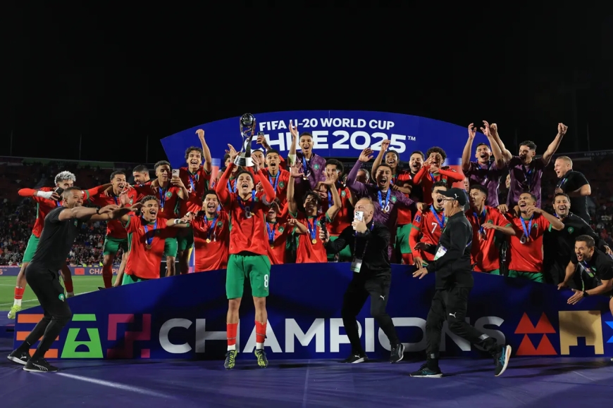 Ikipe y’igihugu ya Marocco yatwaye igikombe cy’isi cy’abatarengeje imyaka 20