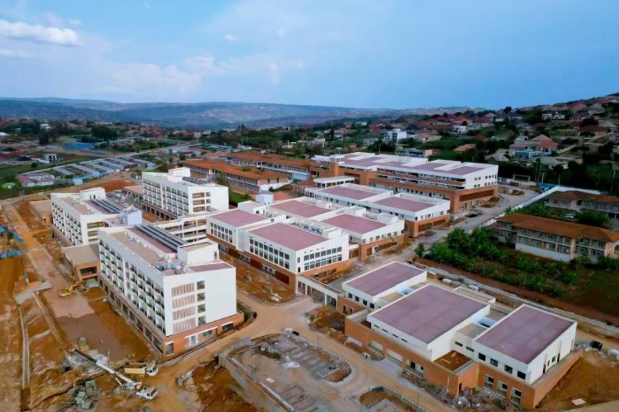 Kwagura Ibitaro bya Masaka bigeze kuri 96%