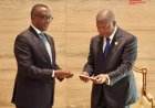 Minisitiri Dr. Biruta yashyikirije Perezida wa Angola ubutumwa bwa Perezida Kagame