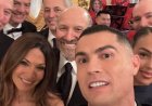 Cristiano Ronaldo yasangiye n'abarimo Elon musk na Donald Trump muri White House
