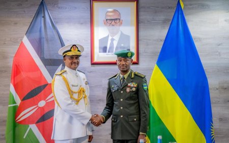 Kenya’s Defence Chief Visits Rwanda to Strengthen Military Cooperation