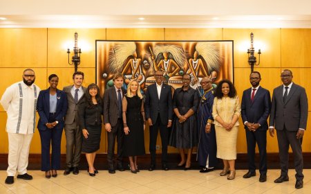 President Kagame and First Lady Host Senior White House Faith Delegation at Urugwiro Village