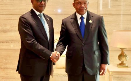 Minister of Interior Dr. Biruta Delivers President Kagame’s Message to Angolan Leader João Lourenço