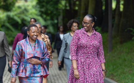 Kenya’s First Lady Rachel Chebet Ruto Meets First Lady Jeannette Kagame, Explores Imbuto Foundation’s Impact