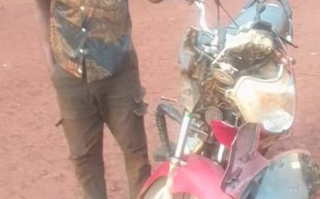 Nyamasheke: Yafatanywe moto yibye Gitifu w’Akagari