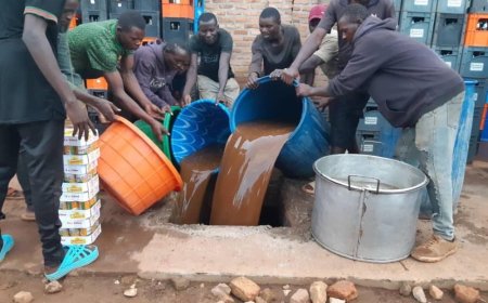 Kayonza: Hamenwe inzoga zifite agaciro ka  miliyoni 38 Frw