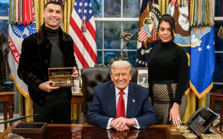 Cristiano Ronaldo yizeje Perezida Donald Trump ikintu gikomeye nyuma y'ibiganiro bagiranye